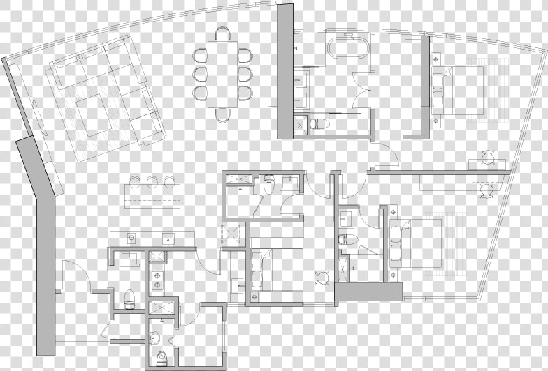 Banyan Tree Signatures Floor Plan   Floor Plan  HD Png DownloadTransparent PNG