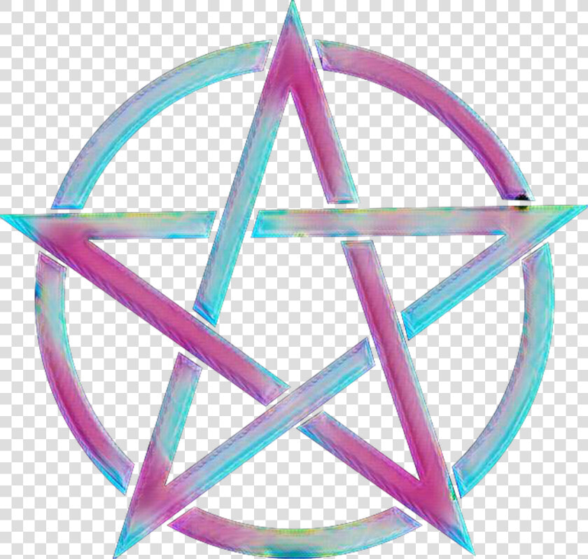 Pentacle Witch Pagan Symbol Star Pentagram Sticker   Pentagram Png  Transparent PngTransparent PNG