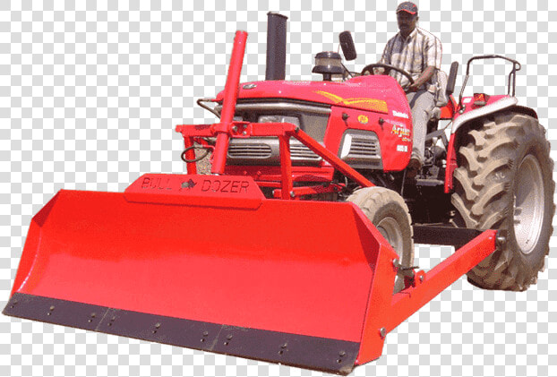 Tractor attachments   Bulldozer  HD Png DownloadTransparent PNG