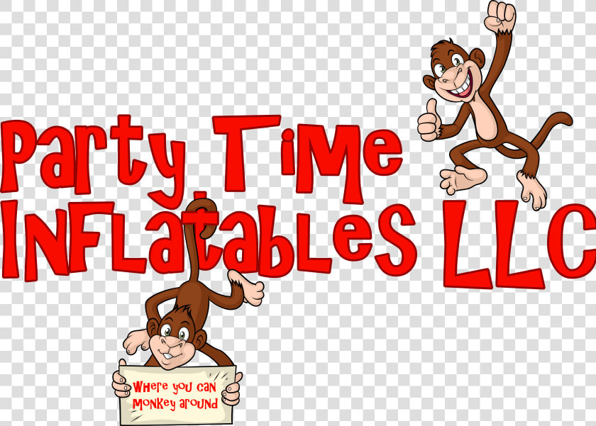 Party Time Inflatables Llc   Cartoon  HD Png DownloadTransparent PNG