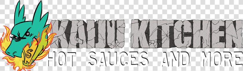 Kaiju Kitchen Hot Sauces   Monochrome  HD Png DownloadTransparent PNG