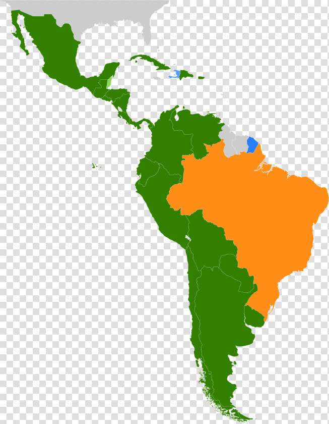 Latin America   Latin America And Central America  HD Png DownloadTransparent PNG