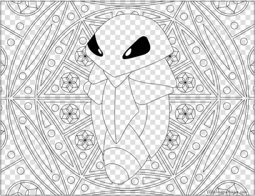 Psyduck Pokemon Coloring Pages  HD Png DownloadTransparent PNG