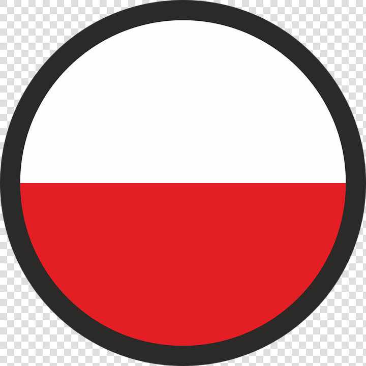 Flag  Poland  The Nation  Polish Flag  Flag Of Poland   Circle  HD Png DownloadTransparent PNG