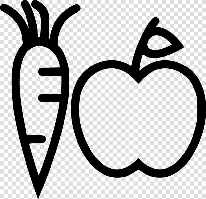 Fruits Vegetables   Fruit And Vegetables Icon  HD Png DownloadTransparent PNG