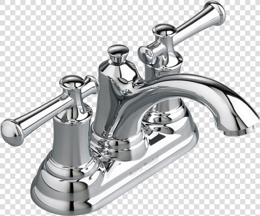 Single Hole Faucet With Cross Handles  HD Png DownloadTransparent PNG