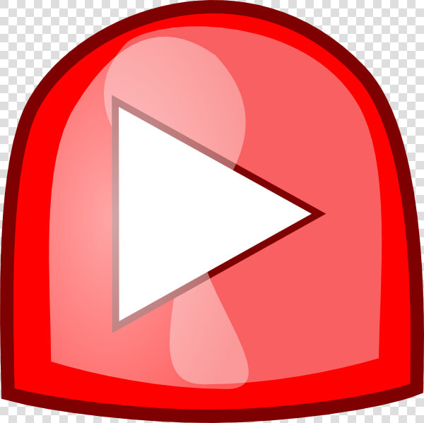 Red Play Button Svg Clip Arts   Flashing Play Button  HD Png DownloadTransparent PNG