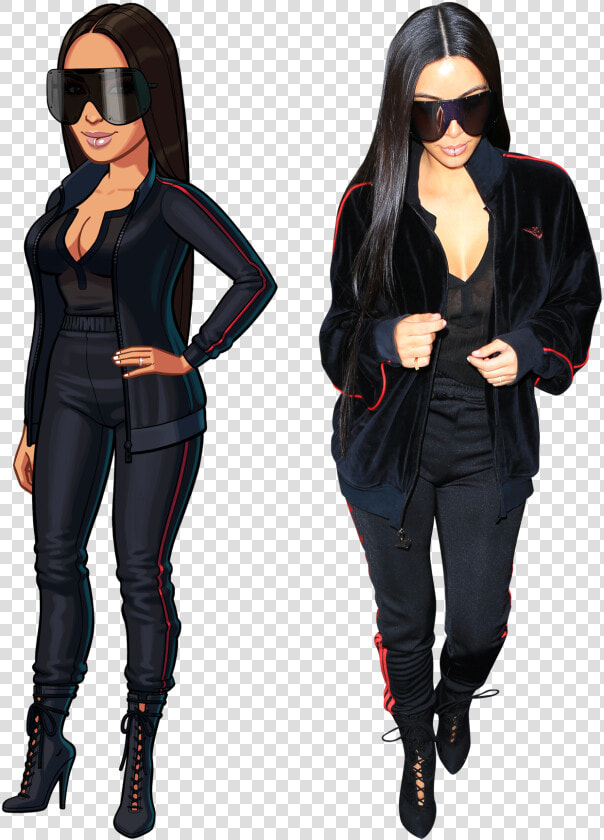 There Is A New Look In Kim Kardashian   Kim Kardashian Hollywood Transparent  HD Png DownloadTransparent PNG