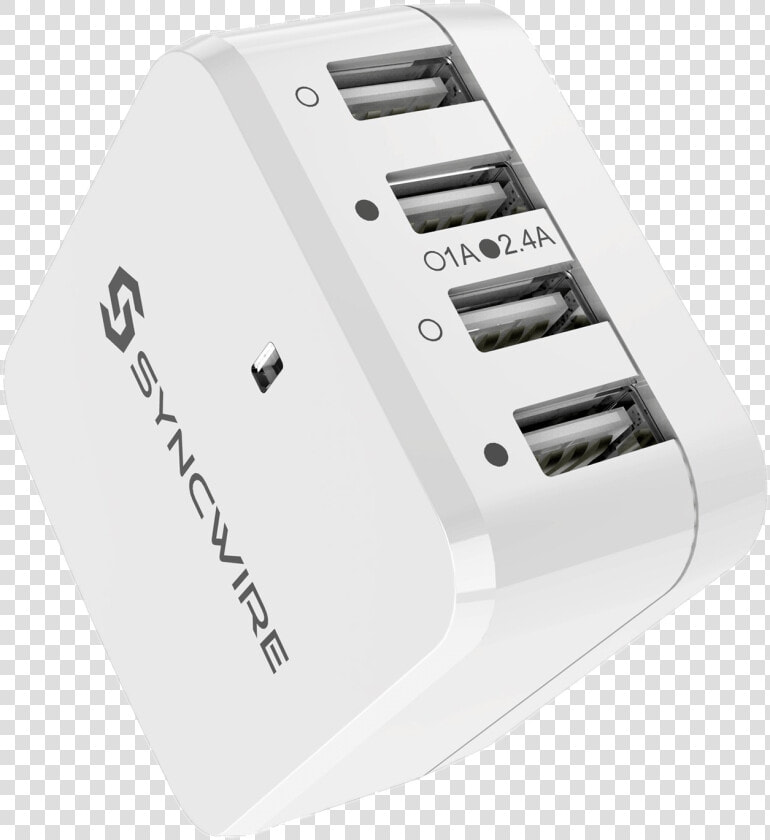 Syncwire Usb Charger   Usb Plug  HD Png DownloadTransparent PNG