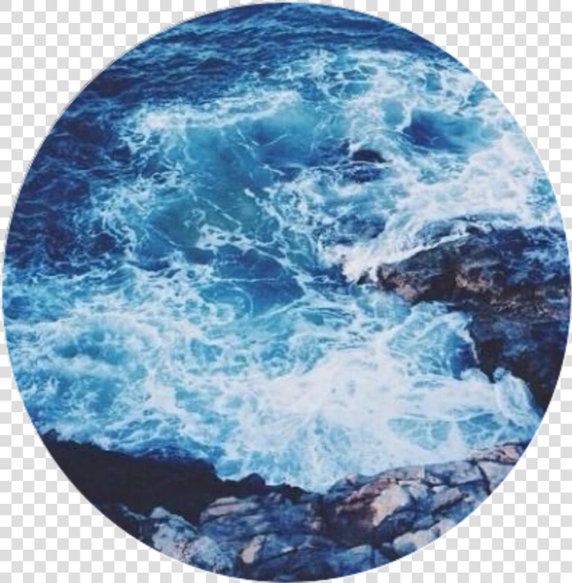 Ocean Tumblr Aesthetic Blue Tumblrblue   Aesthetic Blue  HD Png DownloadTransparent PNG