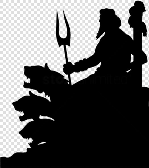 Hades Silhouette   Png Download   Hades Greek God Png  Transparent PngTransparent PNG