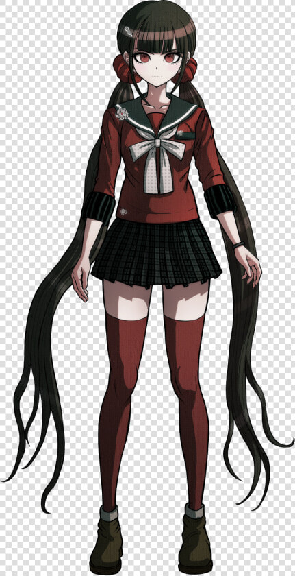 Danganronpa V3 Maki Harukawa Fullbody Sprite  281 29   Danganronpa Maki Harukawa  HD Png DownloadTransparent PNG