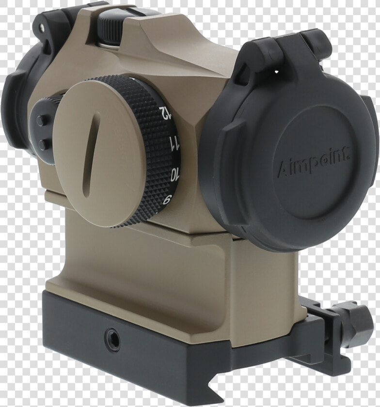 Aimpoint Micro T 2 Flat Dark Earth Red Dot Sight   Aimpoint Ab  HD Png DownloadTransparent PNG