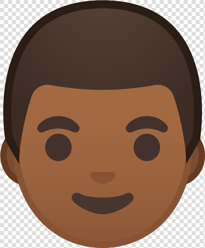 Man Medium Dark Skin Tone Icon   Emoji Man Medium Skin  HD Png DownloadTransparent PNG