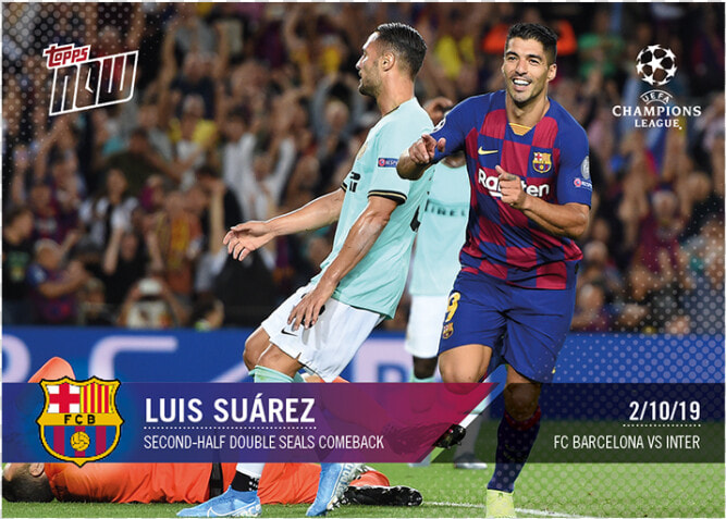 Luis Suarez  Second Half Double Seals Comeback   Barcellona 2 Inter 1  HD Png DownloadTransparent PNG