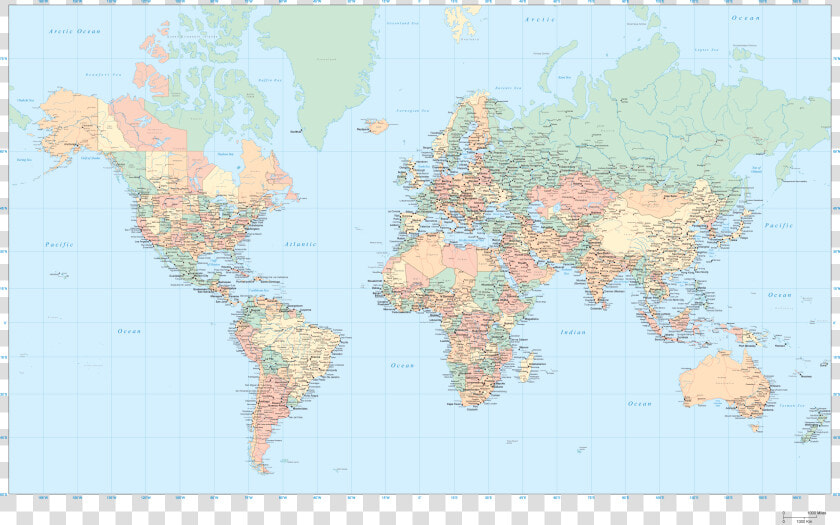 Transparent Mapamundi Png   Map Of The World Creative Commons  Png DownloadTransparent PNG