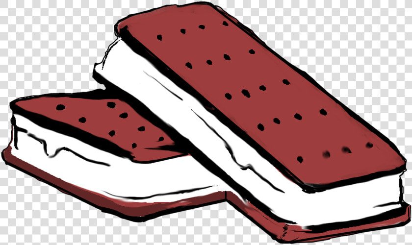 Icecream  Ice Cream  Ice Cream Sandwich  Sandwich   Ice Cream Sandwich Clip Art Free  HD Png DownloadTransparent PNG