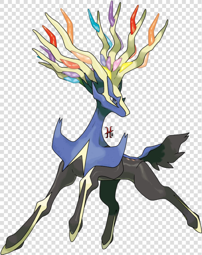 Pokemons Xerneas   Pokemon Xerneas  HD Png DownloadTransparent PNG