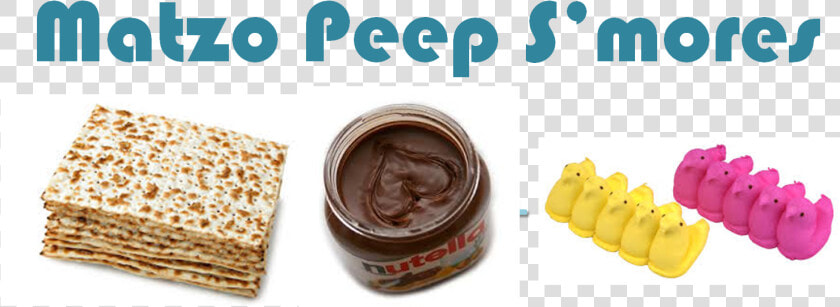 Matzo Peep Smores   Chocolate  HD Png DownloadTransparent PNG