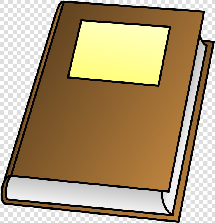 Book  Reading  Textbook  Cover  Closed Book  Brown   Book Clip Art  HD Png DownloadTransparent PNG