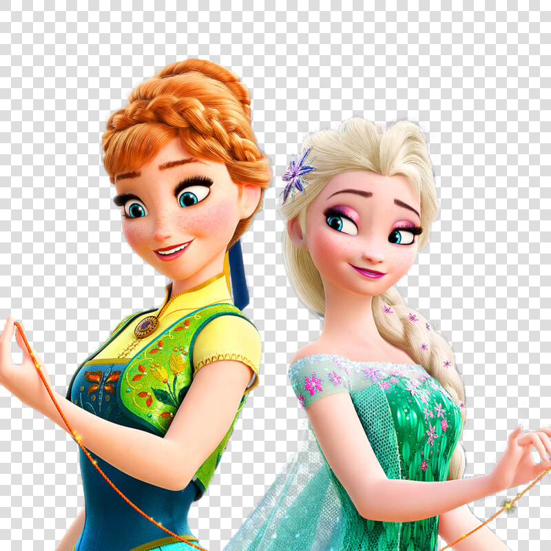 Frozen Fever Transparent   Elsa Y Anna Frozen 2  HD Png DownloadTransparent PNG