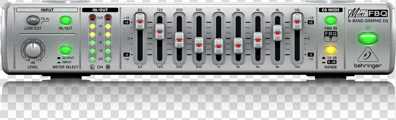 Fbq800 P0334 Front L   Behringer Fbq800 Equalizer  HD Png DownloadTransparent PNG