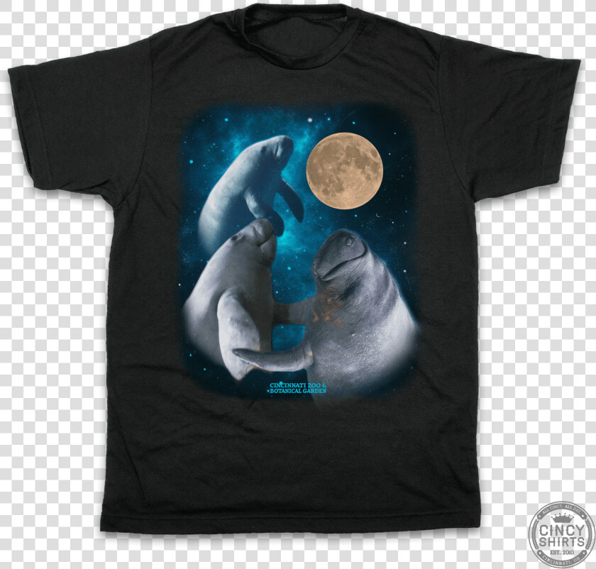 3 Manatee Moon   Active Shirt  HD Png DownloadTransparent PNG