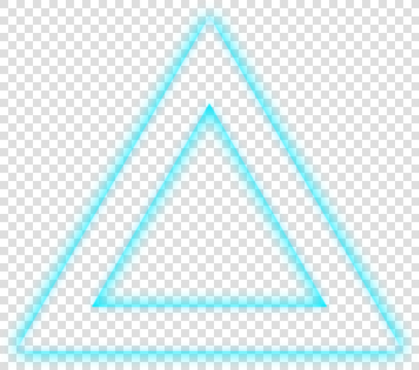 🔽🔻🔽  ftestickers  triangle  transparent  glow  neon   Triangle  HD Png DownloadTransparent PNG