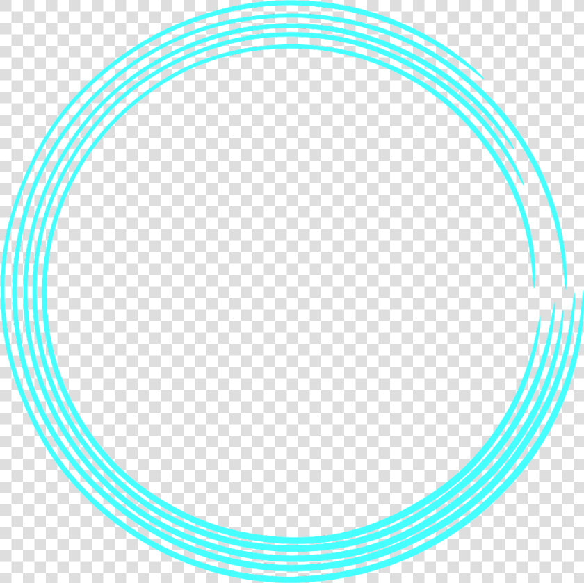  mimi  neon  blue  round  circle  rounds  yuvarlak   Neon Yuvarlak Cerceve  HD Png DownloadTransparent PNG