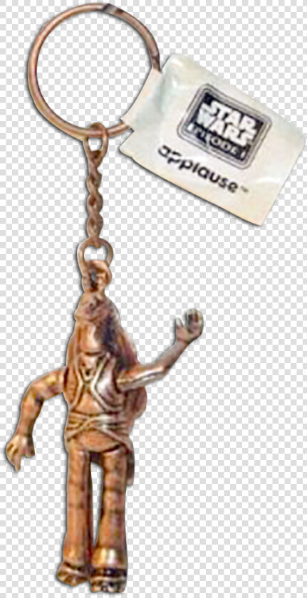 Star Wars Collectible Metal Key Chain Jar Jar Binks   Keychain  HD Png DownloadTransparent PNG