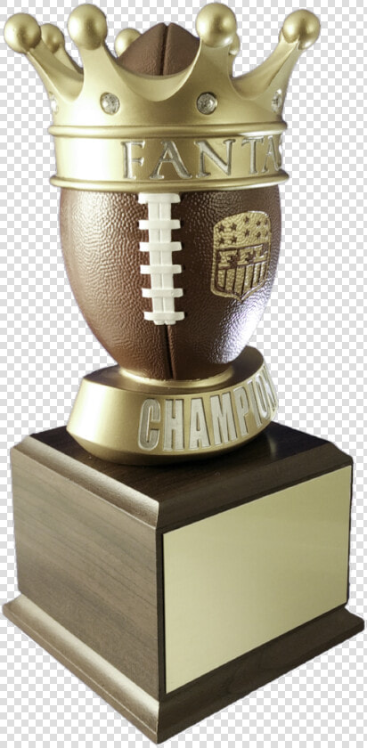 Fantasy Football Crown Small Perpetual Trophy   Best Fantasy Football Trophies  HD Png DownloadTransparent PNG