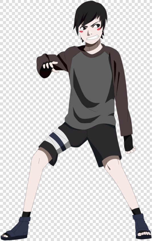 Sai Drawing Kid Naruto   Neji Hyuga Naruto Shippuden  HD Png DownloadTransparent PNG