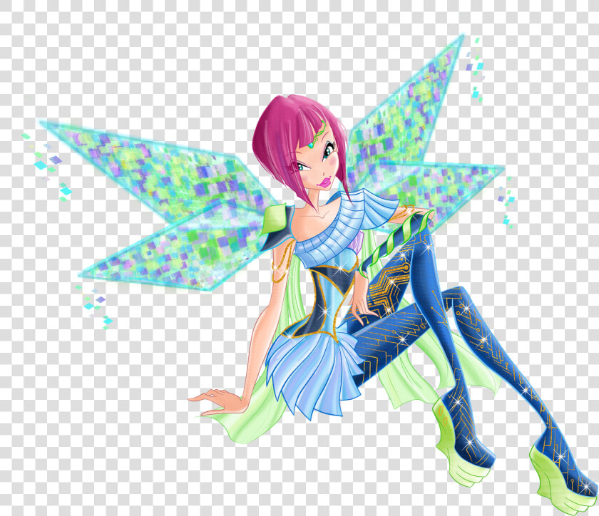 Winx Club Tecna Bloomix  HD Png DownloadTransparent PNG