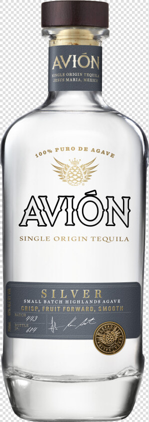 Avion Tequila Mexico Silver 750ml Bottle   Avion Silver Tequila  HD Png DownloadTransparent PNG