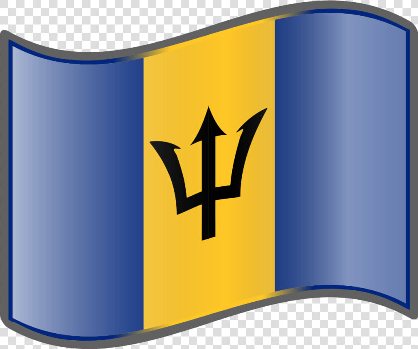 Barbados National Flag   Flag Of Barbados  HD Png DownloadTransparent PNG