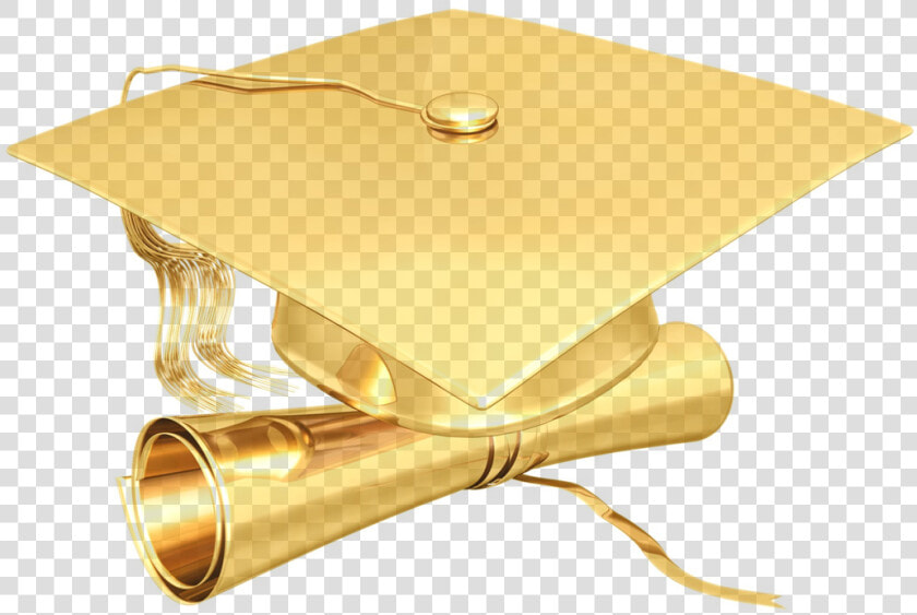 Cap And Diploma Images   Gold Graduation Cap Transparent  HD Png DownloadTransparent PNG