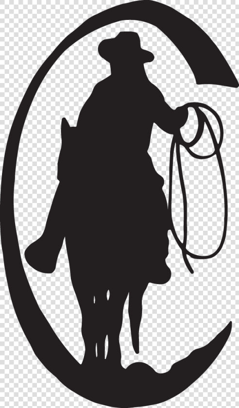 Transparent Cowboy Silhouette Png   Cowboy Shadow  Png DownloadTransparent PNG