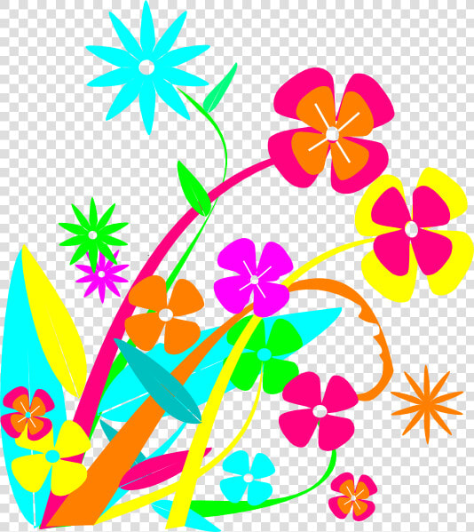 Flowers Clip Art At Clker   Png Clipart Design Vector Flower Png  Transparent PngTransparent PNG