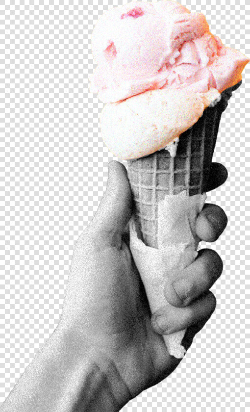 Three Fantale Lollies Black And White Photo Of Hand   White Ice Cream Lolly Png  Transparent PngTransparent PNG