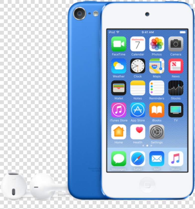 Touch Gb Blue Powermax   Ipod Touch 6th Generation  HD Png DownloadTransparent PNG