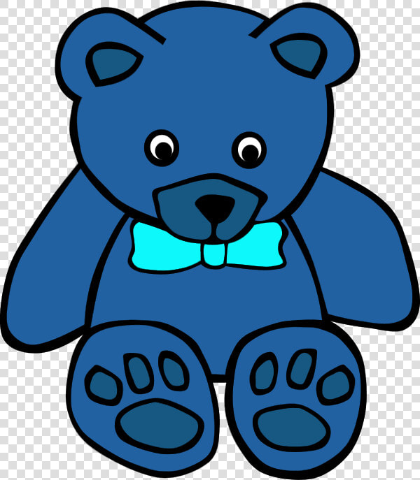 28 Collection Of Blue Teddy Bear Clipart   Teddybear Clip Art  HD Png DownloadTransparent PNG