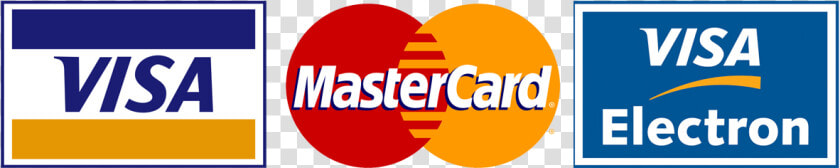 Visa And Mastercard Logo   Visa Mastercard Visa Electron  HD Png DownloadTransparent PNG