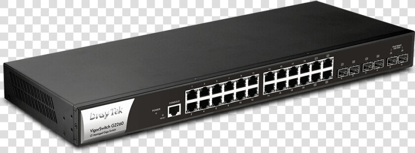 Kvm switch   Draytek Switch Poe  HD Png DownloadTransparent PNG