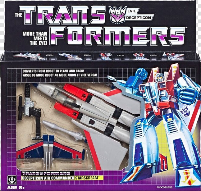 Transformers G1 Starscream Reissue  HD Png DownloadTransparent PNG