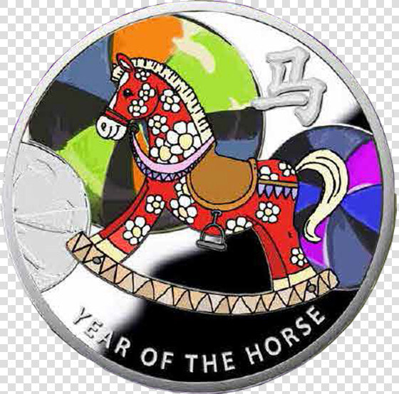 Niue 2014 1  Rocking Horse Year Of The Horse Proof   Stallion  HD Png DownloadTransparent PNG