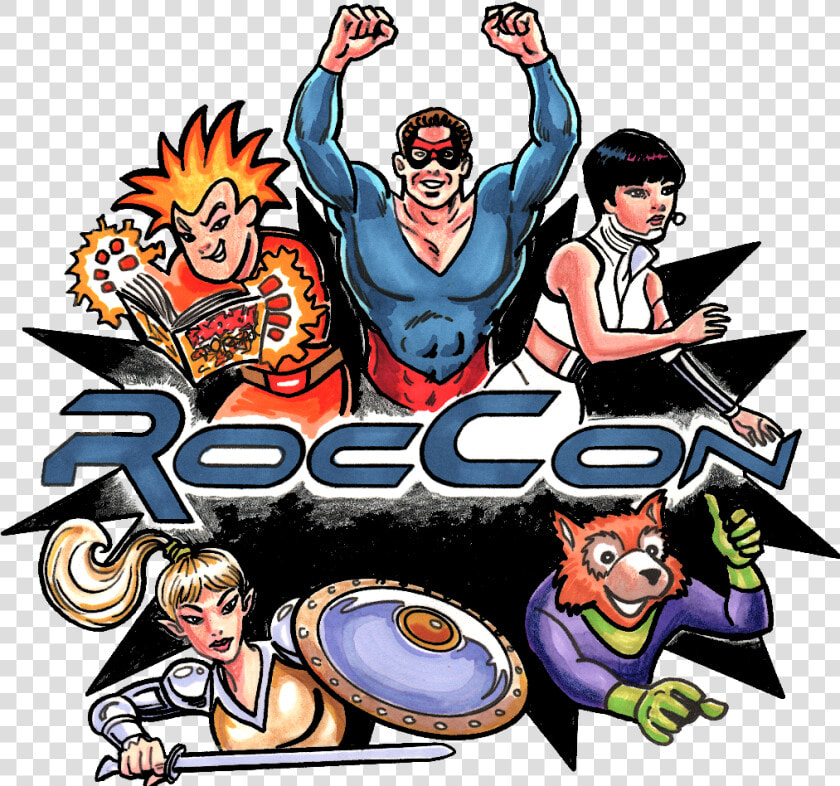 Roccon Rochester S Comic  amp  Pop Culture Convention   Roccon Logo  HD Png DownloadTransparent PNG