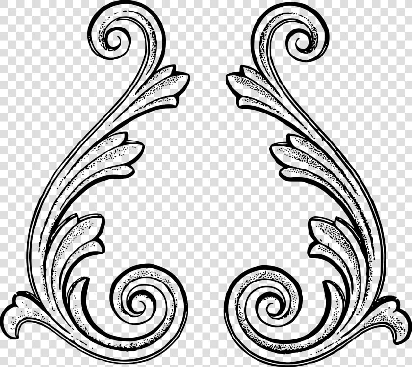 Flourishes Svg Vintage   Art Nouveau Png  Transparent PngTransparent PNG