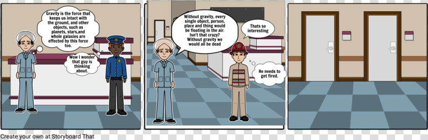 Comic Strip Di Receptionist  HD Png DownloadTransparent PNG