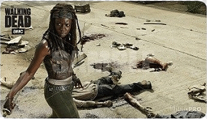 Danai Gurira Ass The Walking Dead  HD Png DownloadTransparent PNG