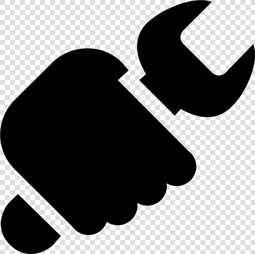 This Icon Is A Hand Holding A Wrench   Work Icon  HD Png DownloadTransparent PNG